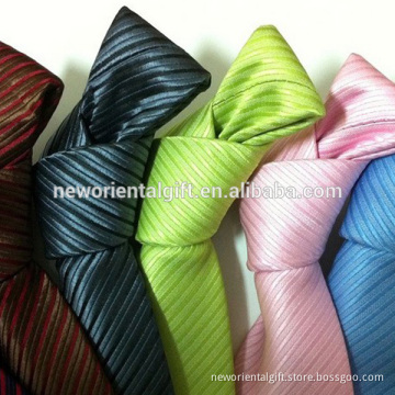 2014 new design polyester silk necktie